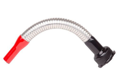 DENIOS Auslaufrohr mit flexiblem Ausguss, für Benzin, Durchmesser 20 mm, Schraubverschluss, 264623