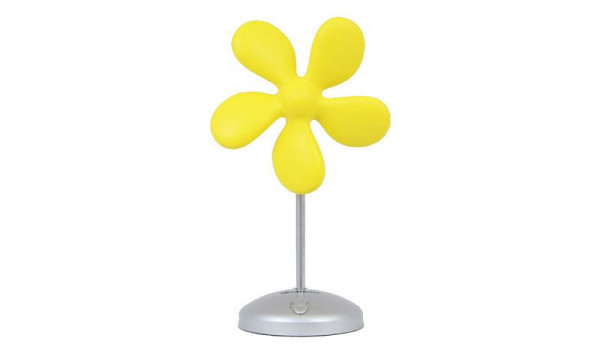 Sonnenkönig FLOWER FAN - Tischventilator Farbe: gelb, 9 W, 16 x 39 x 16 cm, 10500741