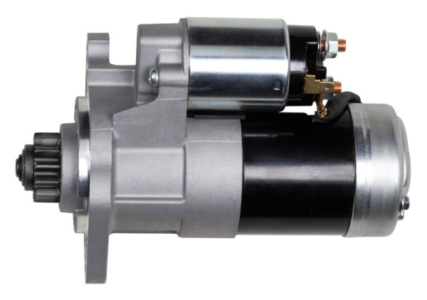 HELLA Starter/Anlasser, 12V, 1.7kW, Zähnez.: 13, Drehrichtung: Drehrichtung im Uhrzeigersinn, 8EA 015 642-061