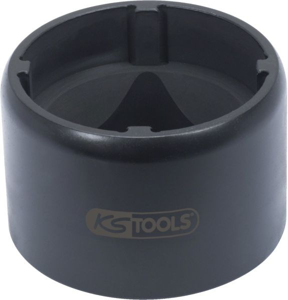 KS Tools 3/4" Nutmuttern-Schlüssel mit 4 Zapfen für Scania, 72/80mm, 450.0235