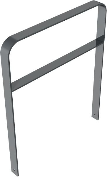 Schake Flachstahlbügel 80x12mm, zum Einbetonieren, in gebogener Ausführung, Breite: 1000mm, Gesamthöhe: 1200 mm, mit Querholm, feuerverzinkt, 4053_100B