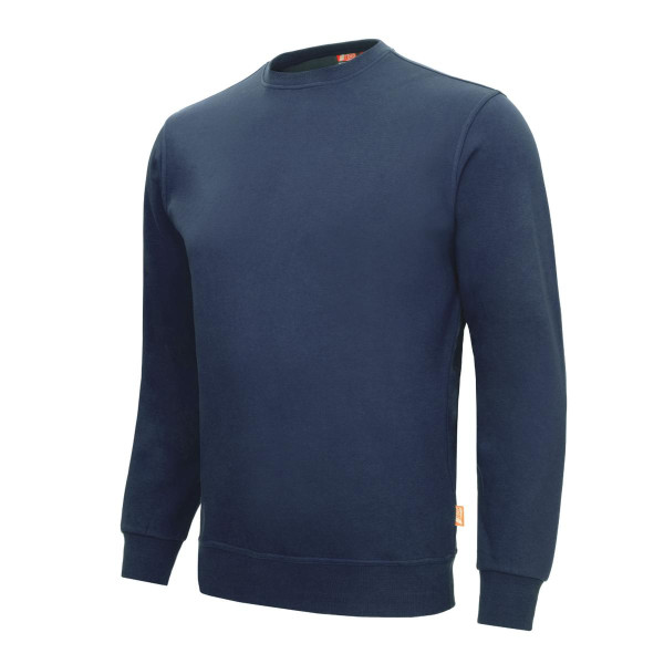 NITRAS MOTION TEX LIGHT, Pullover, 70% Baumwolle / 30% Polyester, 300 g/qm, Größe: XL, Farbe: marineblau, VE: 15 Stück, 7015-2100-XL