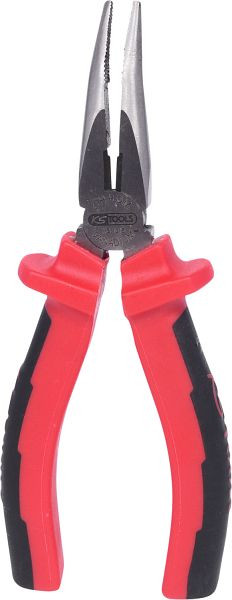 KS Tools ERGOTORQUE Flachrundzange, gebogen, 165mm, 115.1018