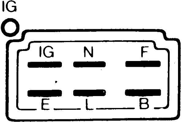HELLA Generatorregler, 12V, Betriebsspannung: 14.3V, 5DR 004 243-091
