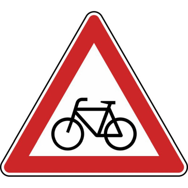 Stein HGS Radverkehr, Aufstellung rechts Nr. 138-10, 630 mm, RA1, Flachform 2 mm, 138-10-111