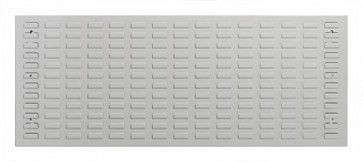 ADB Schlitzplatte, waagerechte Kiemenschlitzung, L1177xB456mm, Farbe grau, RAL 7035, 23023