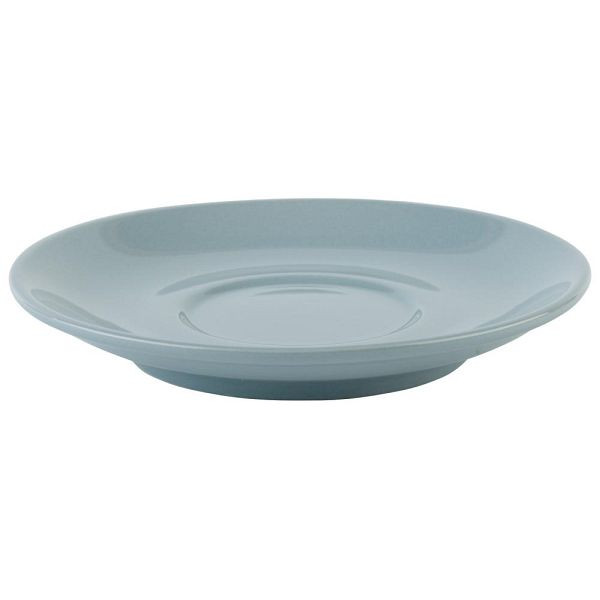 APS Cappuccinountertassen in blau Ø 15,5cm, Höhe: 2,5 cm, VE: 6 Stück, 16017
