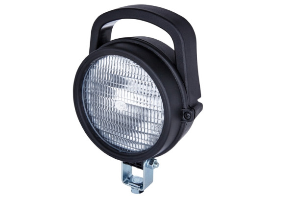 HELLA Halogen-Arbeitsscheinwerfer, Torero 5760, 12/24V, Anbau, stehend/schwenkbarer Montagebügel, Flachstecker, GGVS, 1G3 005 760-031