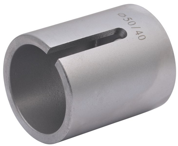 SW-Stahl Druckstück mit Kontrollaussparung, 50/40 mm, 10043L-8