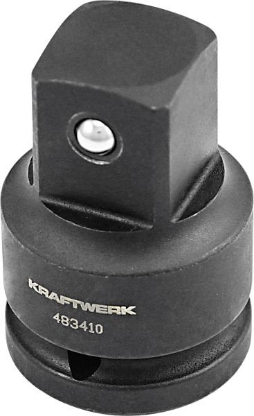 Kraftwerk 3/4" Schlag-Übergangsstück auf 1", Länge: 64 mm, 483410