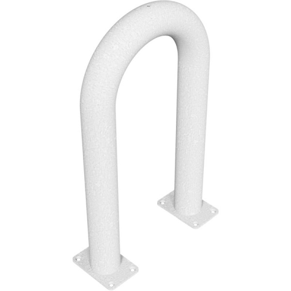 Stein HGS Anlehnbügel/Absperrbügel -Usedom-, zum Aufdübeln /650 mm, ohne Farbe, 477.04p