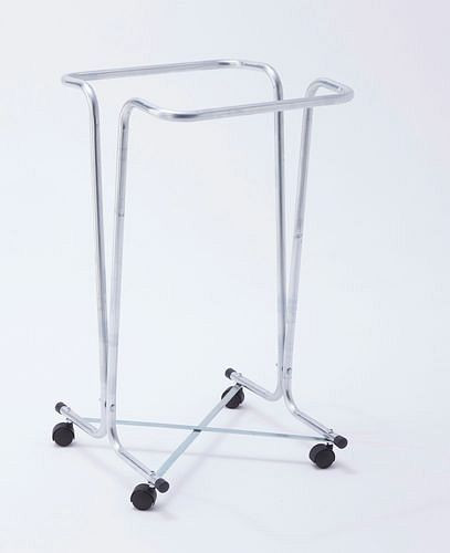 DENIOS 120-Liter-Abfallsackhalter, mobil, verzinkt, 265628