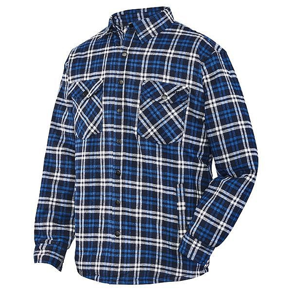 teXXor Thermohemd DAYTON, Farbe: blau/weiß, Größe: L, 4363-L