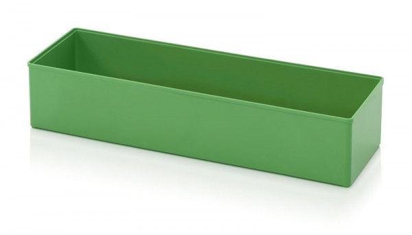 Auer Einsatzkästen für Sortimentsboxen, 31,2 x 10,4 x 6,3 cm, Gelbgrün, SB E 26-6018