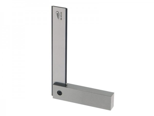 HELIOS PREISSER Anschlagwinkel, Haarmesskanten, starker und schwacher Schenkel, DIN 875/00, Schenkellänge 75 x 50 mm, 391103
