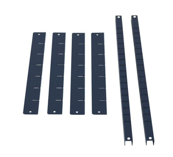 Metra Schubladeneinteiler, blau - Set, für Werkstattwagen, 2 + 4 Einteilerbleche, 10287