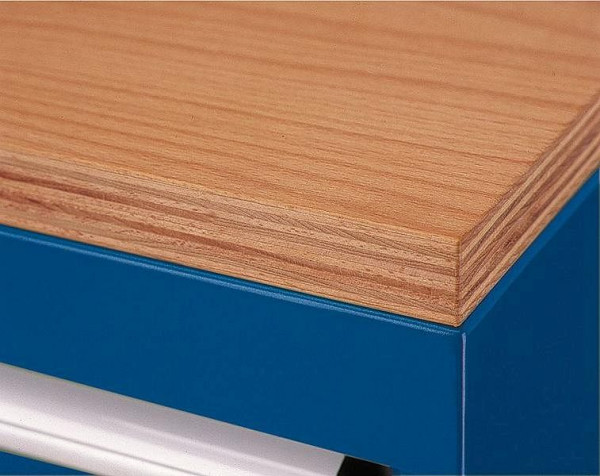 KLW Abdeckplatte 30 mm stark, Buchen-Multiplex mit Leinöl imprägniert, Plattenmaße: 572 x 750 x 30 mm B x T x S für Schubladenschrank-Serie, SEB-BM30