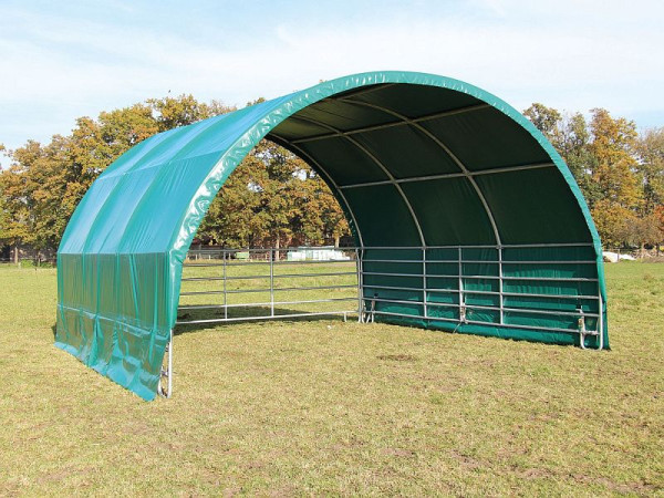 Growi Rundbogen-Weideunterstand, 6,00 x 6,00 x 3,57 cm, 19904050