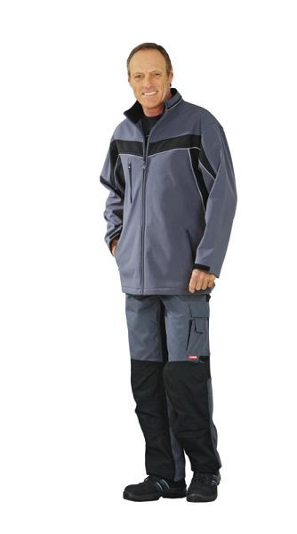 Planam Plaline Softshelljacke, schiefer/schwarz, Größe S, 2706044