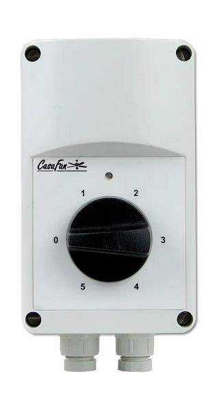 CasaFan Stufentrafo ETW 1,0, Steuerung von Wechselstrom-Ventilatoren, 892032