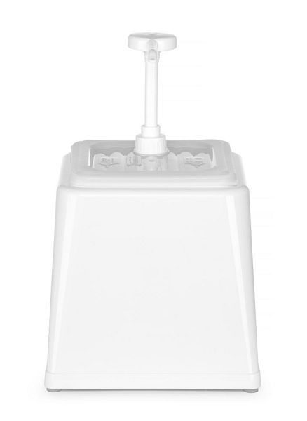 Hendi Spender weiß 2,5 l GN 1/6 200 mm, für Restaurants, 203545