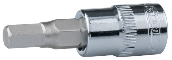 KS Tools 1/4" CHROME Bit-Stecknuss Innensechskant, 2mm, 918.1438
