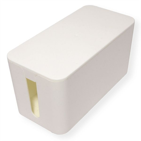 VALUE Kabel-Box, klein, weiß, 19.99.3236