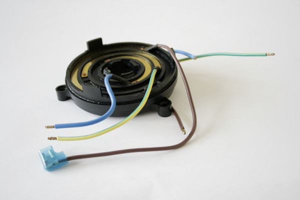 ELMAG Bürstenhalterscheibe komplett Nr. 18 inklusive, Schleifringhalterscheibe komplett Nr. 22 zu EUROREEL ELECTRIC 12/230, 9402274