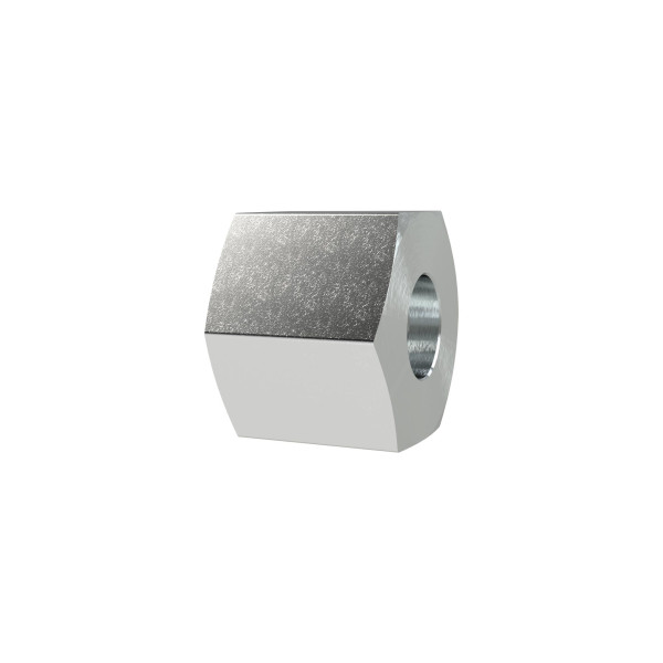 Riegler Überwurfmutter M14x1,0, Rohr-A-Ø10 mm, SW1 17, Stahl verzinkt, 159359