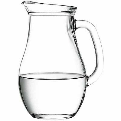 Pasabahce Karaffe aus Glas 1 Liter, VE: 6 Stück, GL3303100