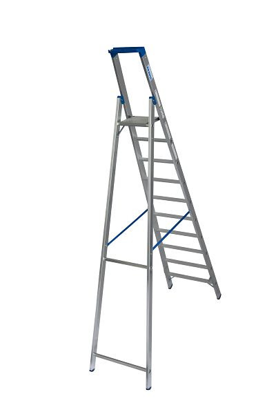 Krause Stabilo Stehleiter 1x10 Stufen, 124562, 4009199124562