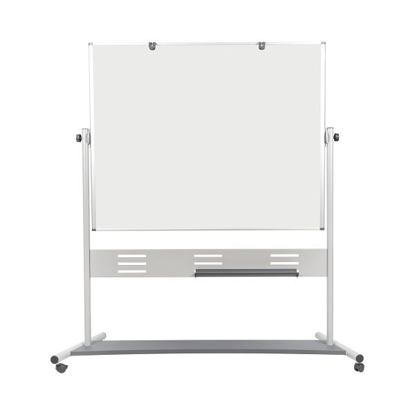 Bi-Office Emailliertes Drehbares Whiteboard "Evolution" Grau 150x120cm, QR5404GR