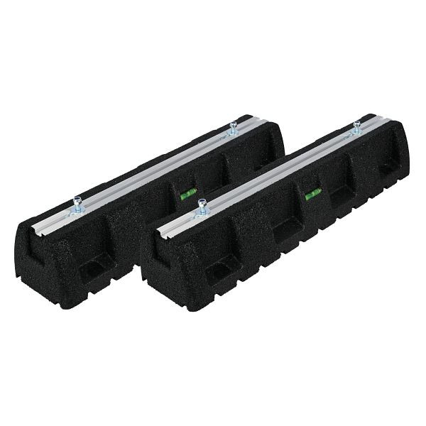 Solarbayer Wärmepumpen Bodensockelset 2 teilig, Dämpfung der Vibration Länge 600 mm, 730000300