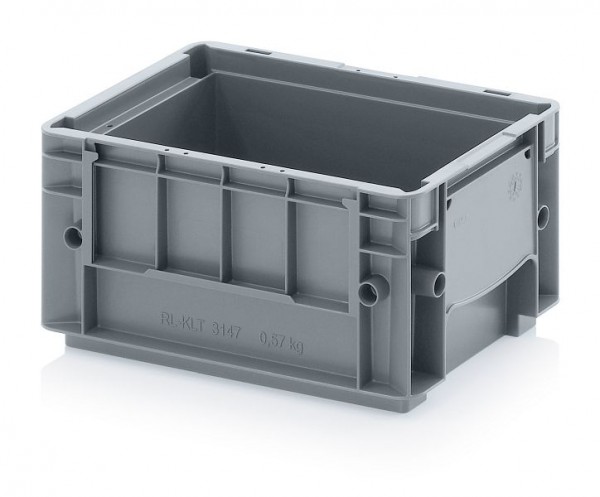 Auer RL-KLT-Behälter, Silbergrau, 5,3 Liter, RL-KLT 3147-7001