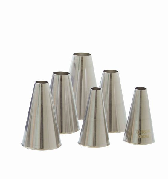 Schneider SB-Lochtüllen Set Edelstahl, 4, 6, 8, 10, 13, 15 mm, 460010