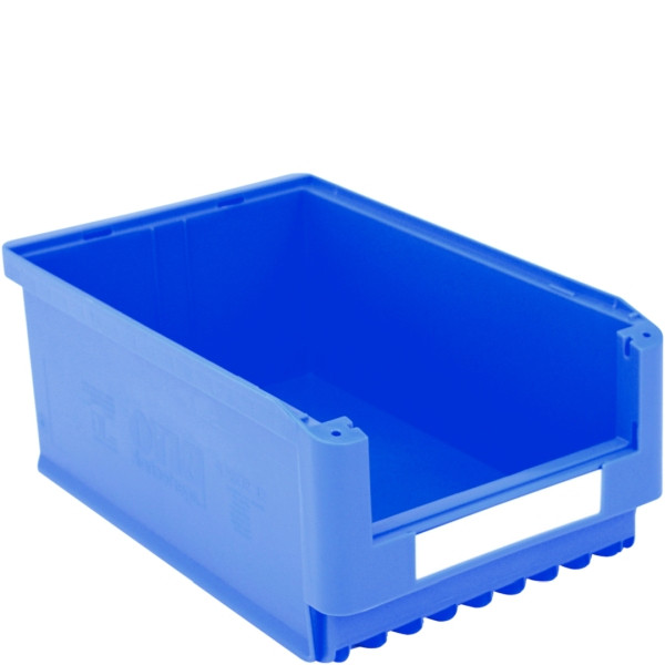 BITO Sichtlagerkasten SK Set /SK5032R 500x313x200 blau, inklusive Etikett, 6 Stück, C0230-0025
