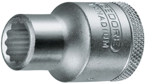 GEDORE Steckschlüsseleinsatz 1/2'', 3/8'', Doppelsechskant, 6139080