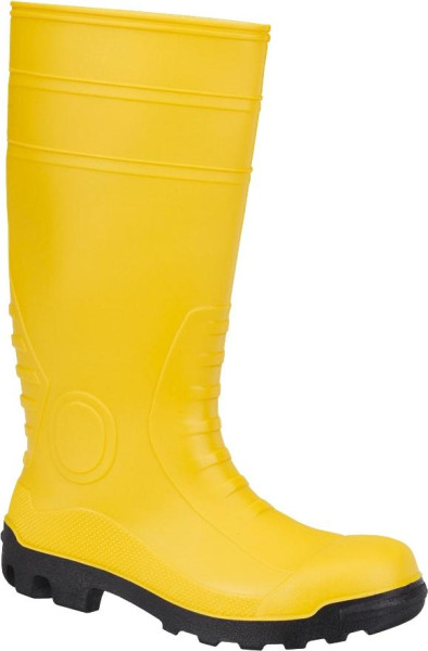 Hase Safety WIESMOOR, PVC/Nitril-Stiefel gelb, EN 345-S5, Größe: 39, VE: 6 Paar, 650000-39
