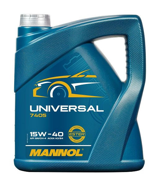 MANNOL Economy-Class-Motoröl 7405 Universal 15W-40, VE: 4 l, MN7405-4