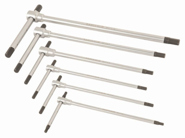 Bahco T-Griff-Satz mit metrischer Sechskantspitze, 5 teilig, BE1TH-S5