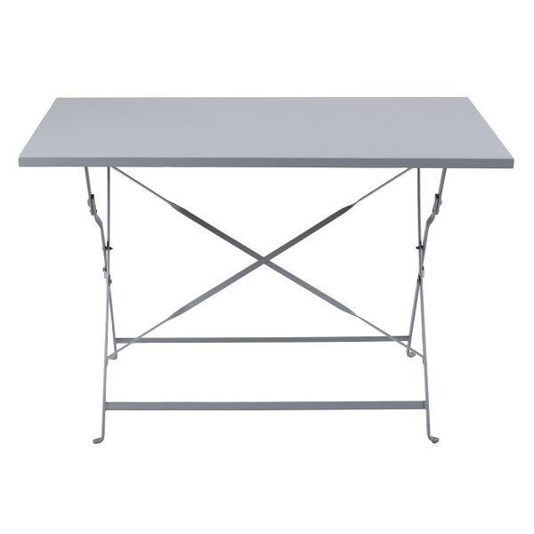 Bolero Klapptisch Pavillonstil Grau 1100mm x 700mm, CH969