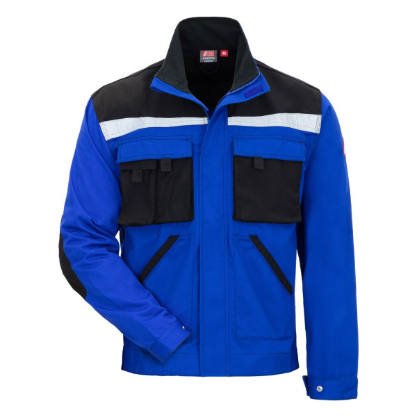 NITRAS MOTION TEX PLUS, Arbeitsjacke, Größe: 46, Farbe: königsblau, VE: 10 Stück, 7651-46