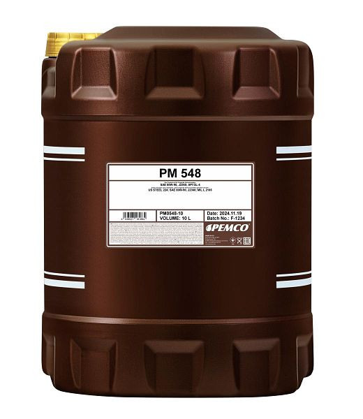 PEMCO Getriebeöl 548 80W-90, VE: 10 l, PM0548-10, 4036021161884