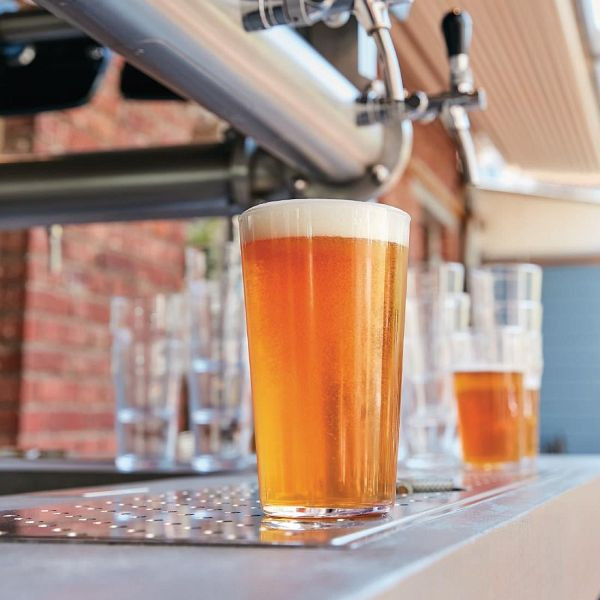 Olympia Kegelförmige Halbe Pint Gläser UKCA-CE 285ml, VE: 24 Stück, HY221