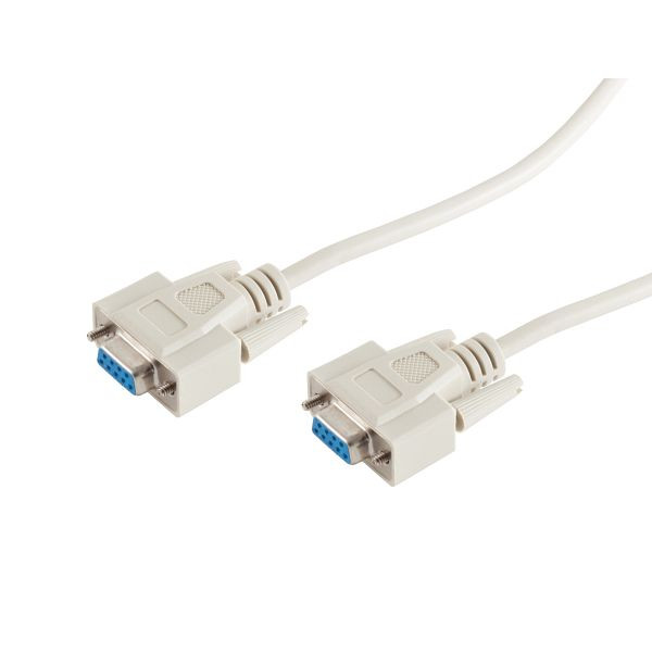 S-Conn SUB-D Anschlusskabel, 2 x 9-pol Sub-D-Kupplung, mit vergossenen Gehäusen, 5,0 m, 78042-5