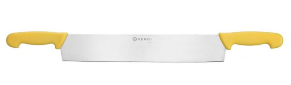 Hendi Käsemesser mit Doppelgriff, Gelb, (L)655mm, 856413