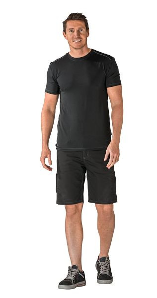 Planam DuraWork T-Shirt, schwarz/grau, Größe XS, 2960040