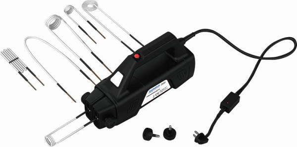 Kunzer Induktionsheizgerät 1.500 Watt, im stabilen Koffer, mit 6-teiligem Zubehörsatz, 7IHG8