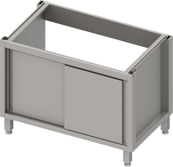 Stalgast Spülenunterschrank BOX50 mit Schiebetüren, 1100x640x700 mm, BX11677