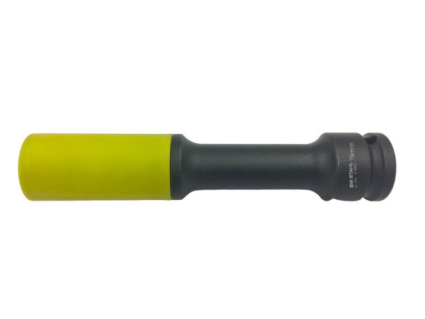 SW-Stahl Radmutterneinsatz, 1/2", 19 mm, lang, 07882L, 4033592040266